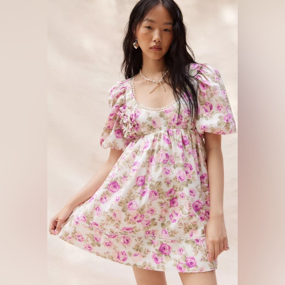 Free People x For Love & Lemons Milani Mini Dress